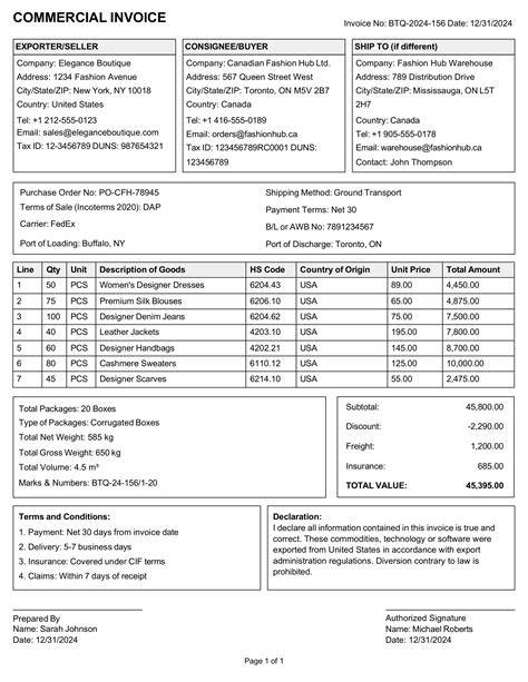 What Is a Commercial Invoice for Imports? A 2026 Guide | EuroSaleOnline.com
